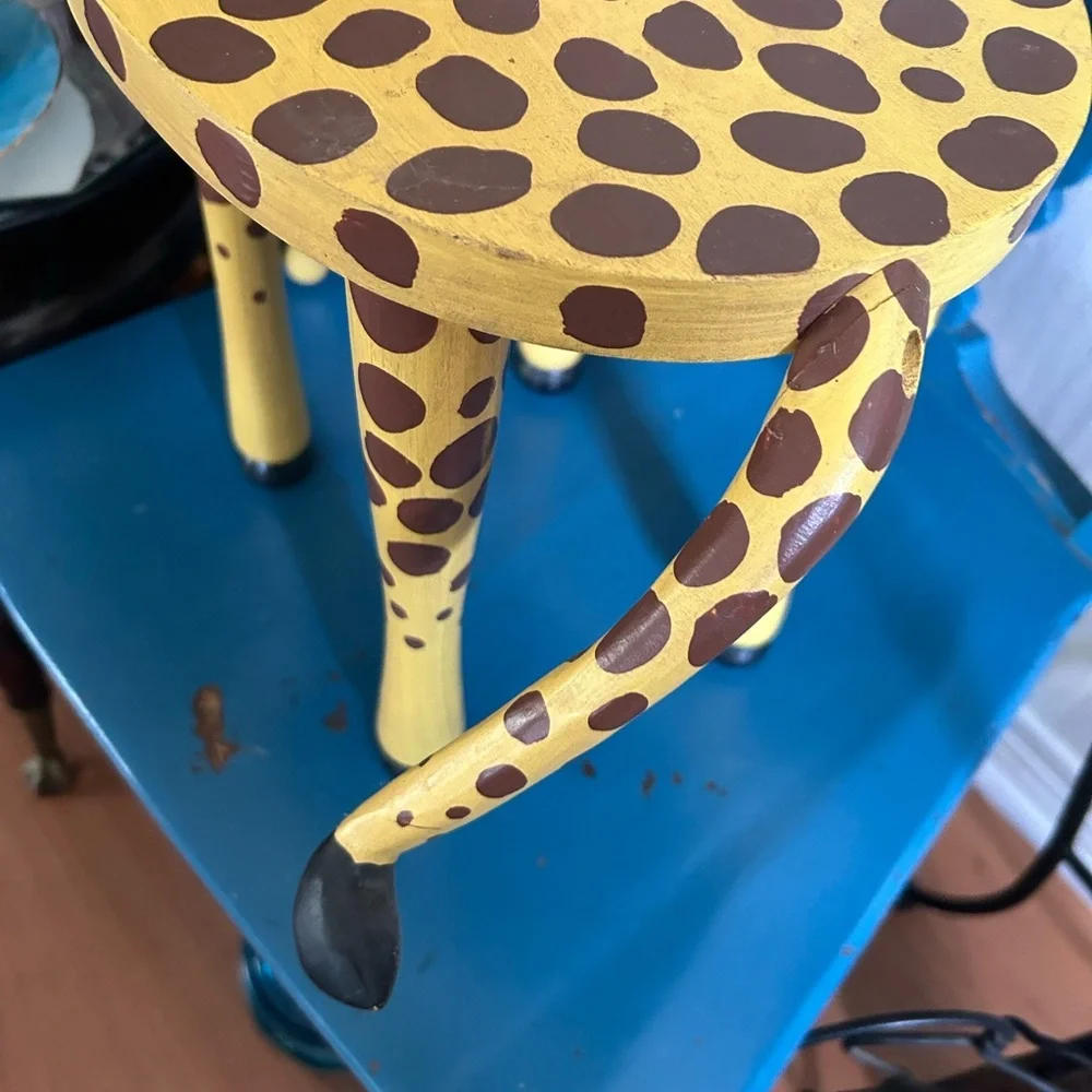 Vintage Giraffe Table